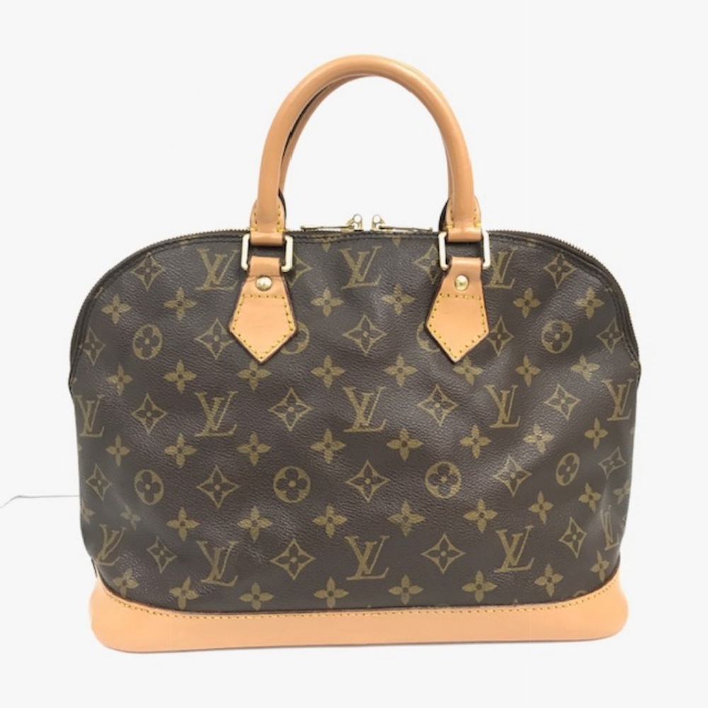 Louis Vuitton Alma Satchel Vintage Painted